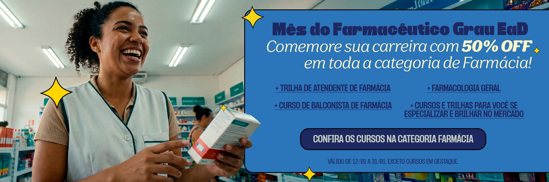 Banner desk - promo farmácia